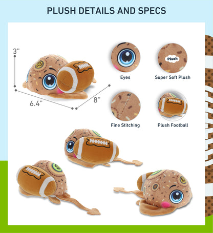 PLUSH BUDDIES - STINGRAY WITH FOOTBALL PLUSH