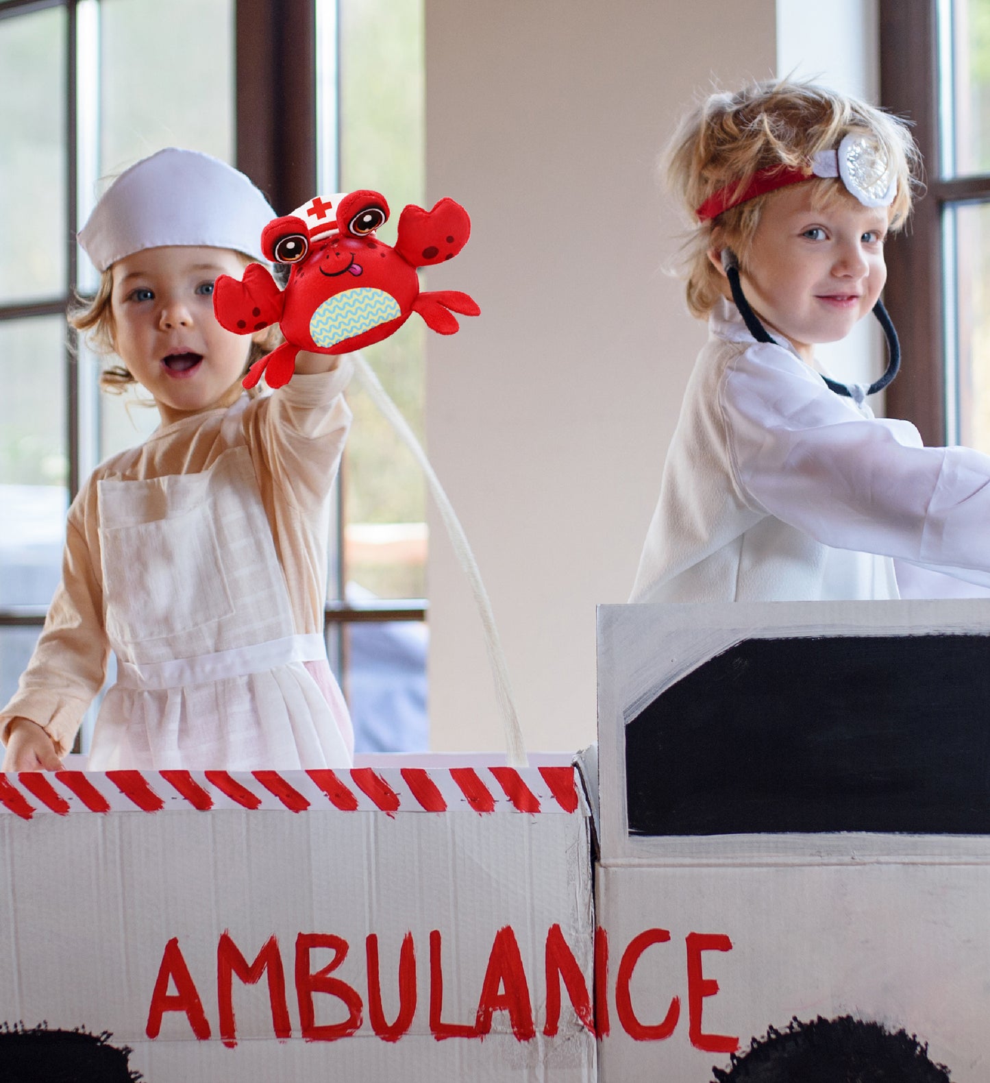 PLUSH BUDDIES - CRAB NURSE