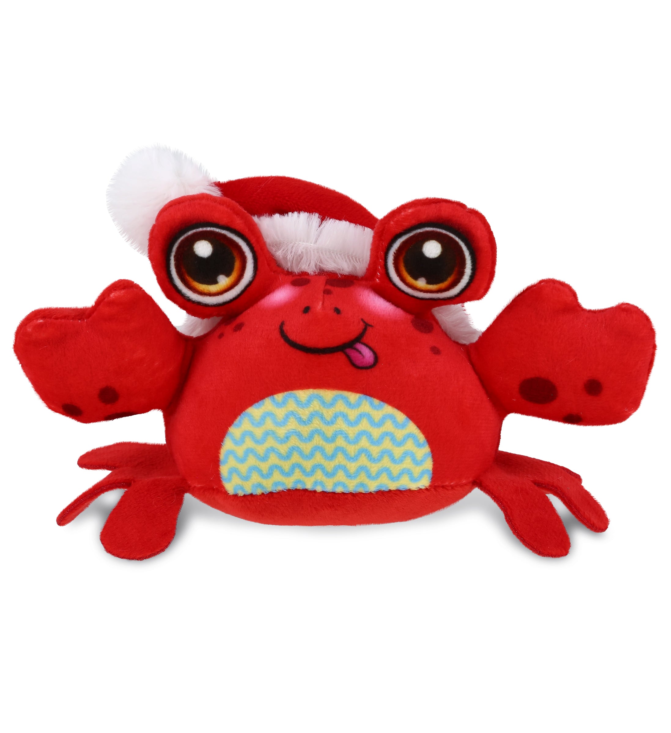 PLUSH SANTA - PLUSH BUDDIES - CRAB