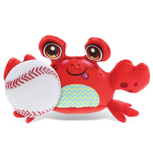 PLUSH BUDDIES - CRAB WITH BASEBALL PLUSH