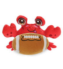 PLUSH BUDDIES - CRAB WITH FOOTBALL PLUSH