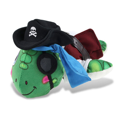 PLUSH BUDDIES - SEA TURTLE PIRATE DRESS UP