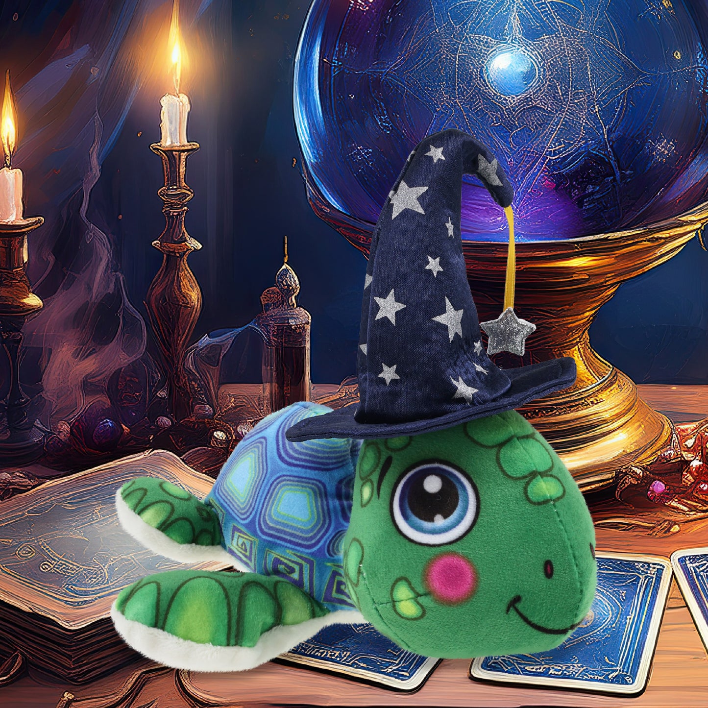 PLUSH BUDDIES - SEA TURTLE WIZARD