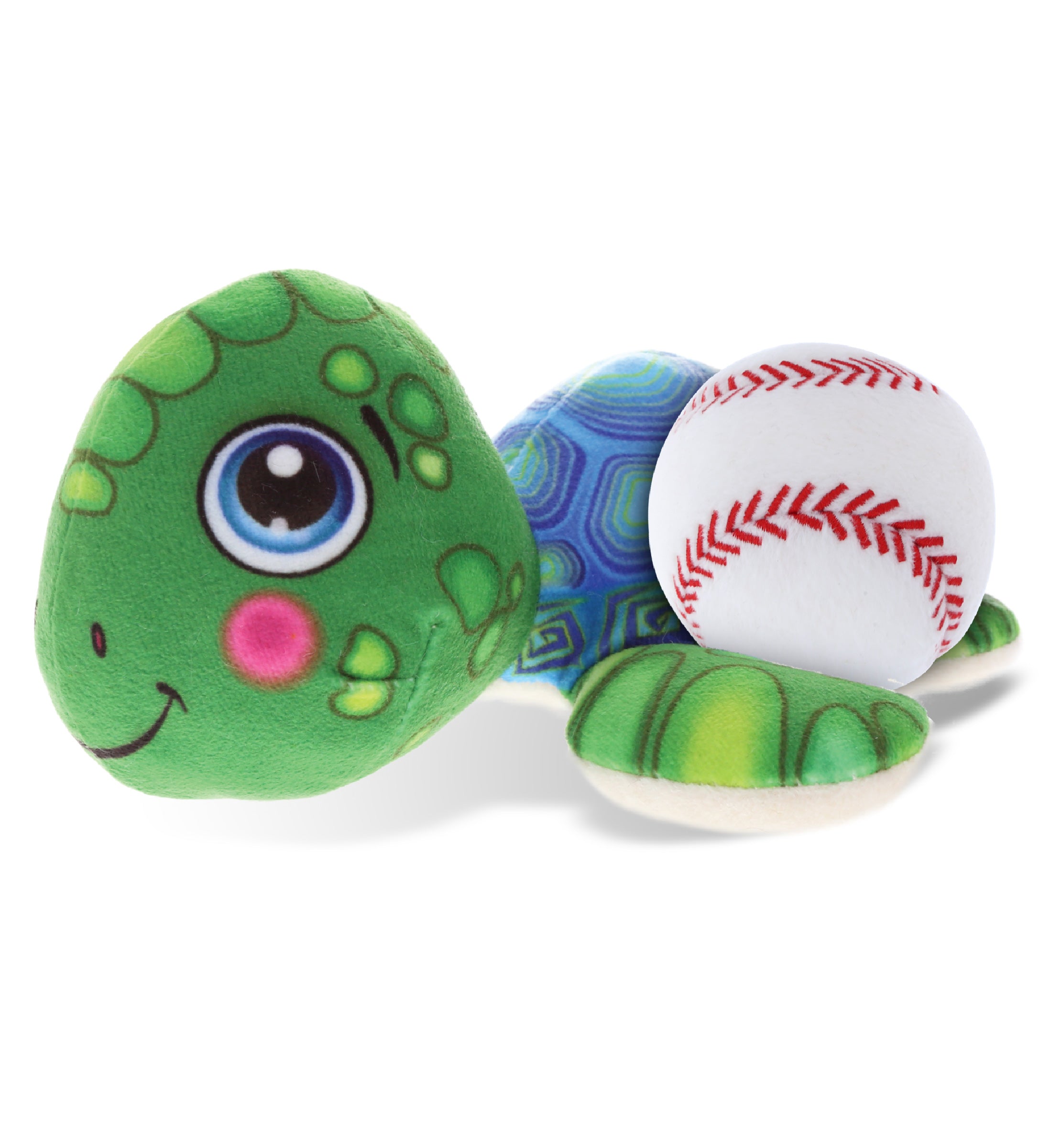 PLUSH BUDDIES - SEA TURTLE WITH BASEBALL PLUSH