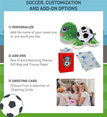 PLUSH BUDDIES - SEA TURTLE WITH SOCCER PLUSH