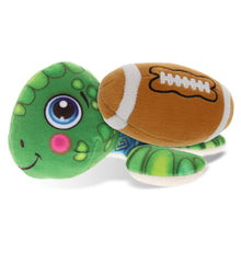 PLUSH BUDDIES - SEA TURTLE WITH FOOTBALL PLUSH