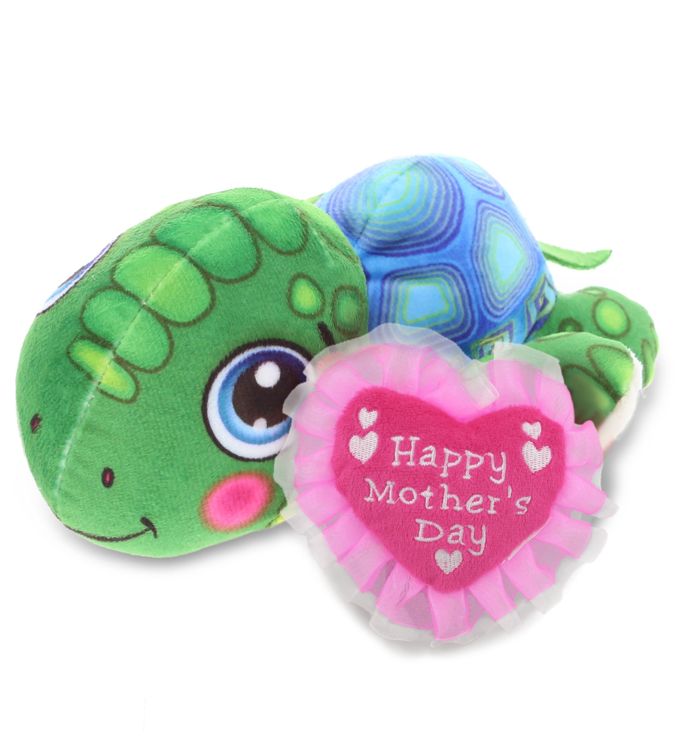 PLUSH MOTHERS DAY HEART - PLUSH BUDDIES - SEA TURTLE