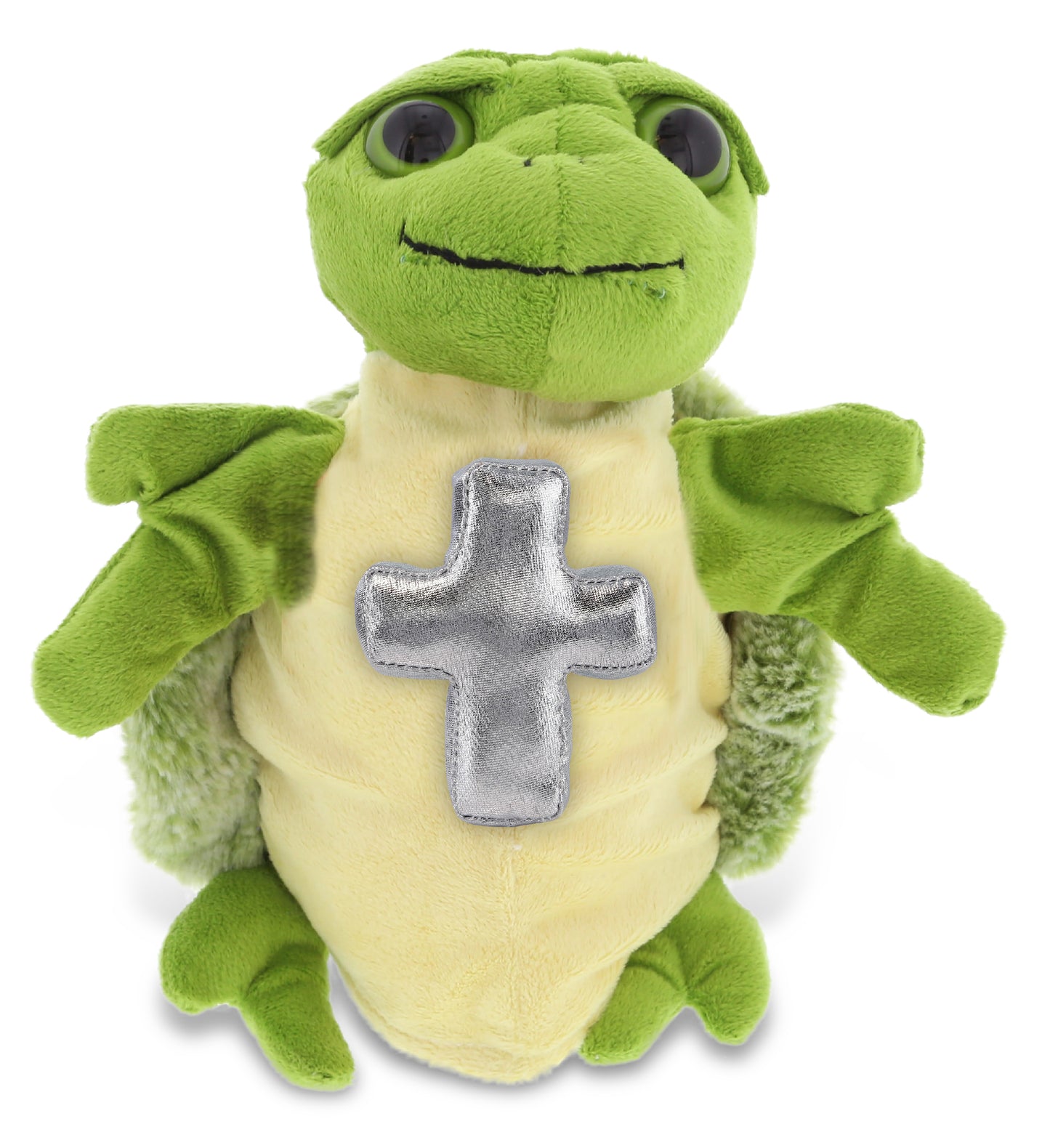 PLUSH CROSS - SUPER SOFT PLUSH HAND PUPPET - SEA TURTLE
