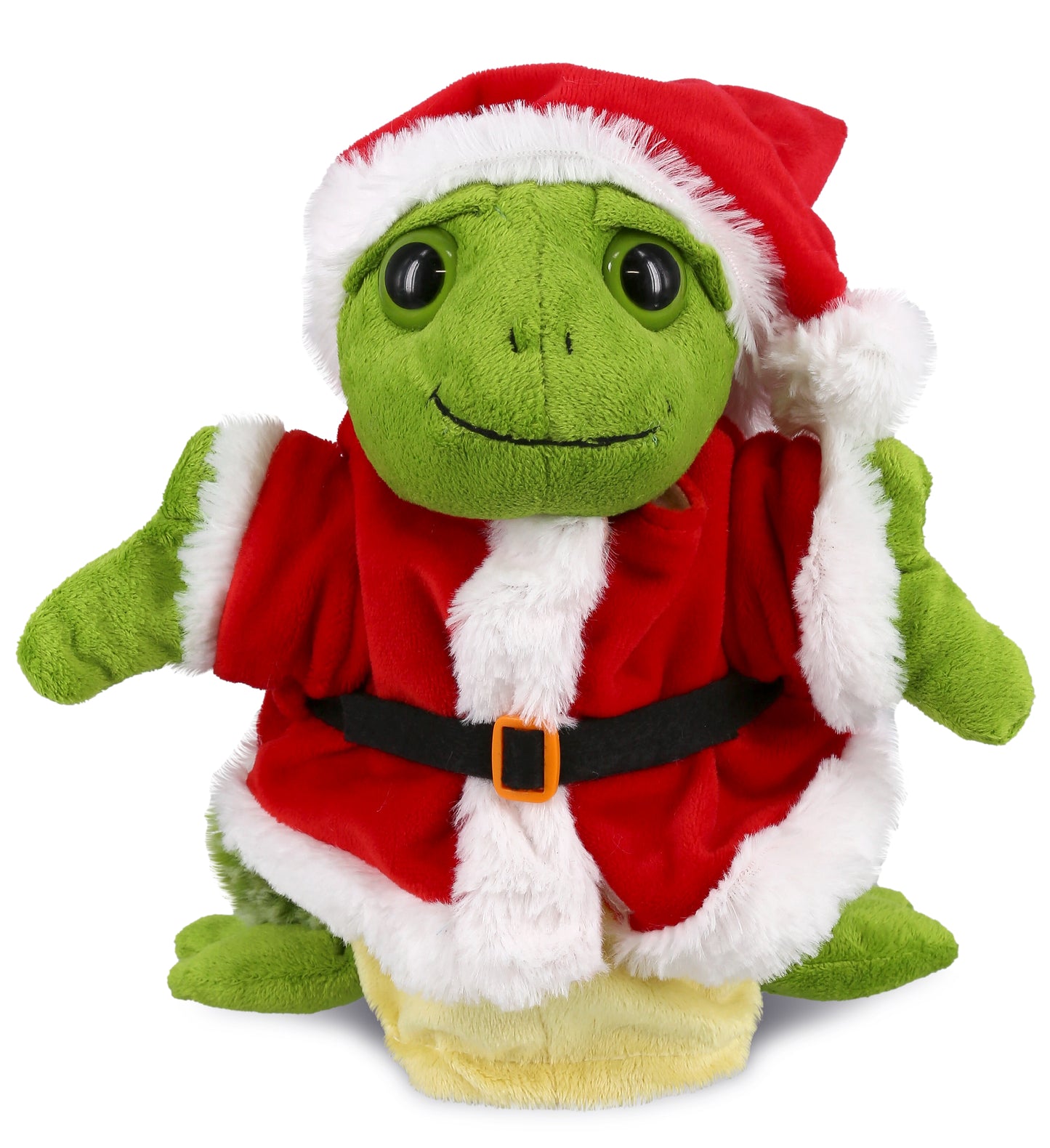 PLUSH SANTA - SUPER SOFT PLUSH HAND PUPPET - SEA TURTLE