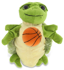 SUPER SOFT PLUSH HAND PUPPET - SEA TURTLE WITH BASKETBALL PLUSH