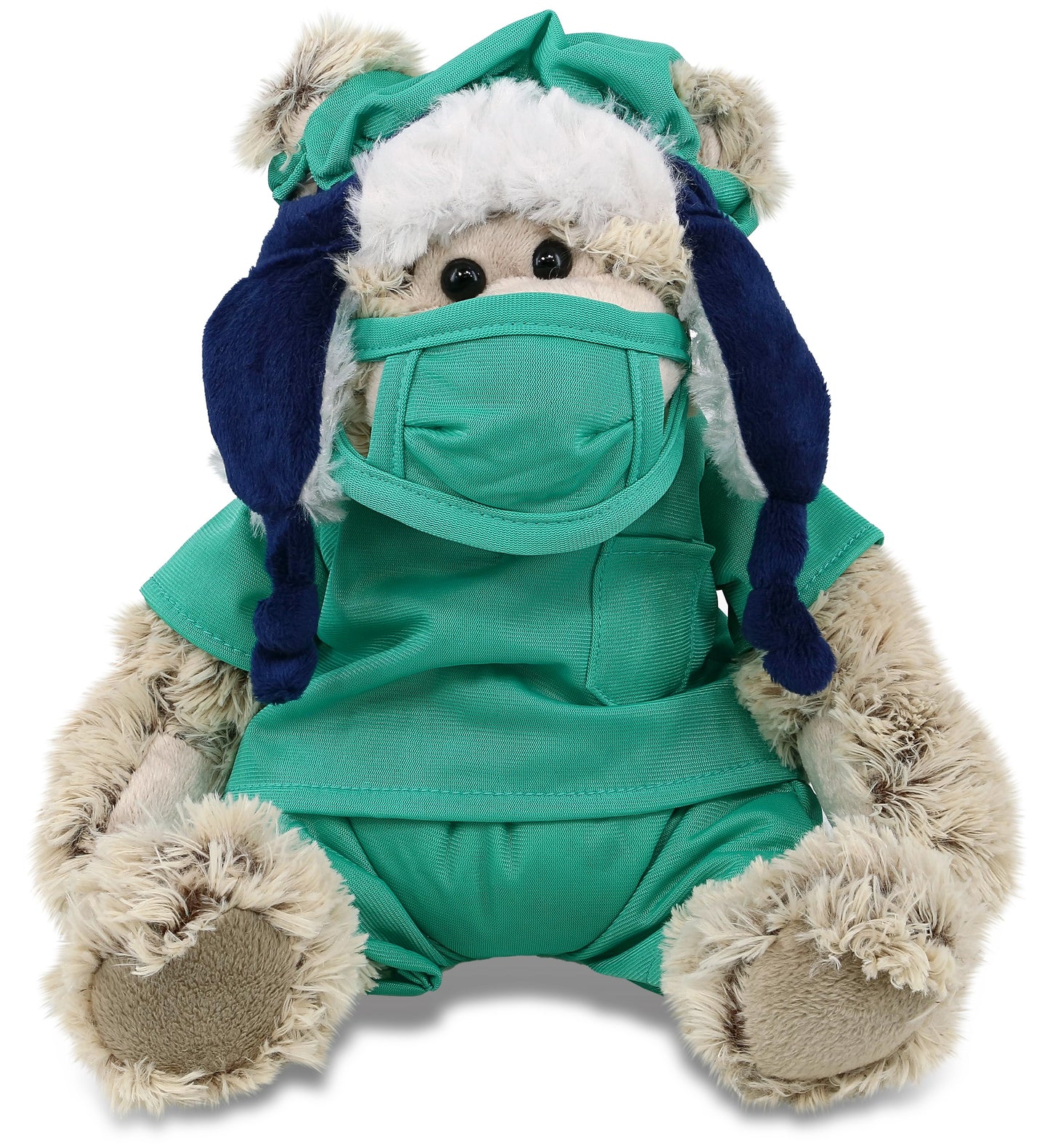 PLUSH DOCTOR - SUPER SOFT PLUSH WITH CLOTHES - POLAR BEAR