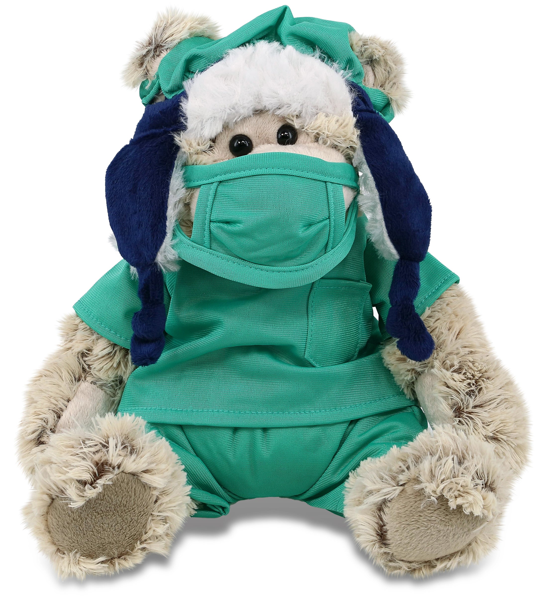 PLUSH DOCTOR - SUPER SOFT PLUSH WITH CLOTHES - POLAR BEAR