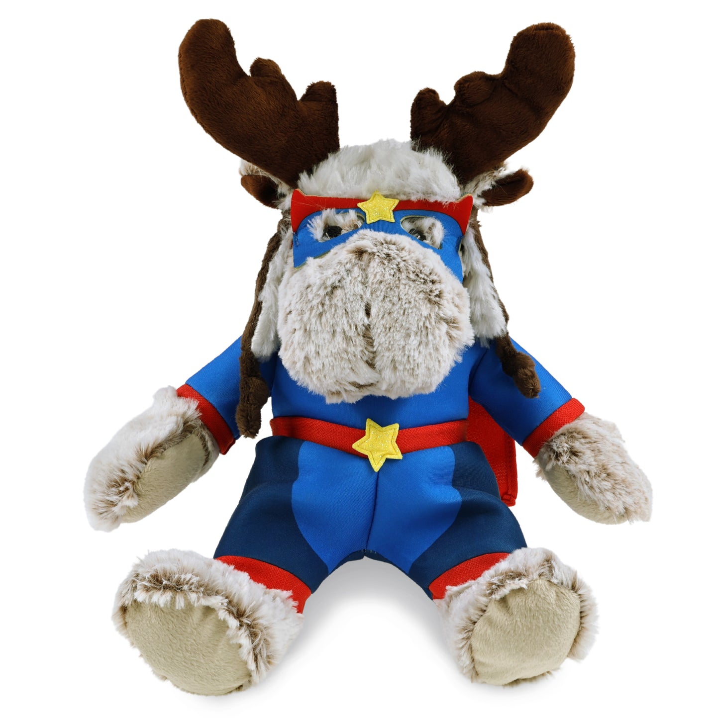 SUPER SOFT PLUSH WITH CLOTHES - MOOSE SUPER HERO