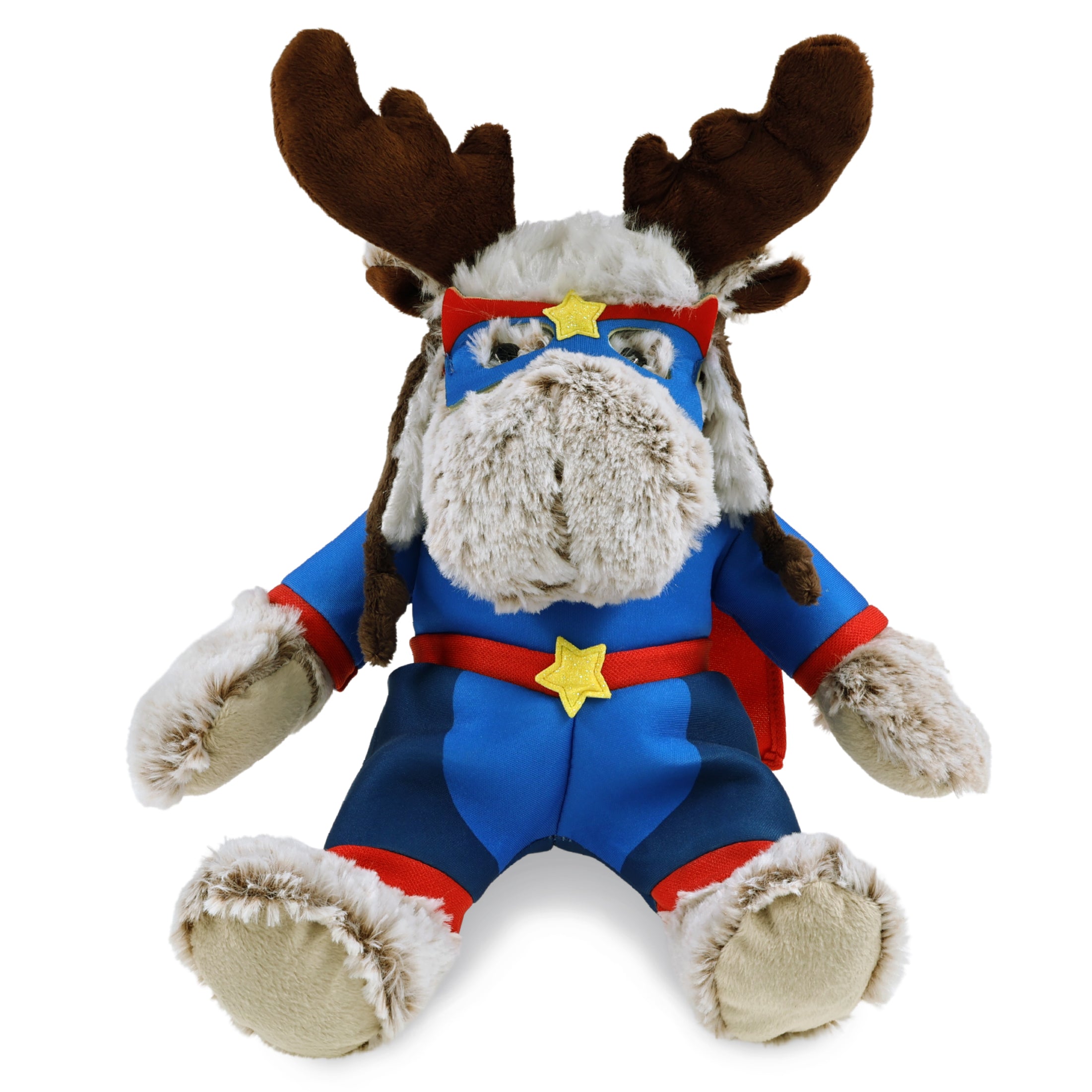 SUPER SOFT PLUSH WITH CLOTHES - MOOSE SUPER HERO