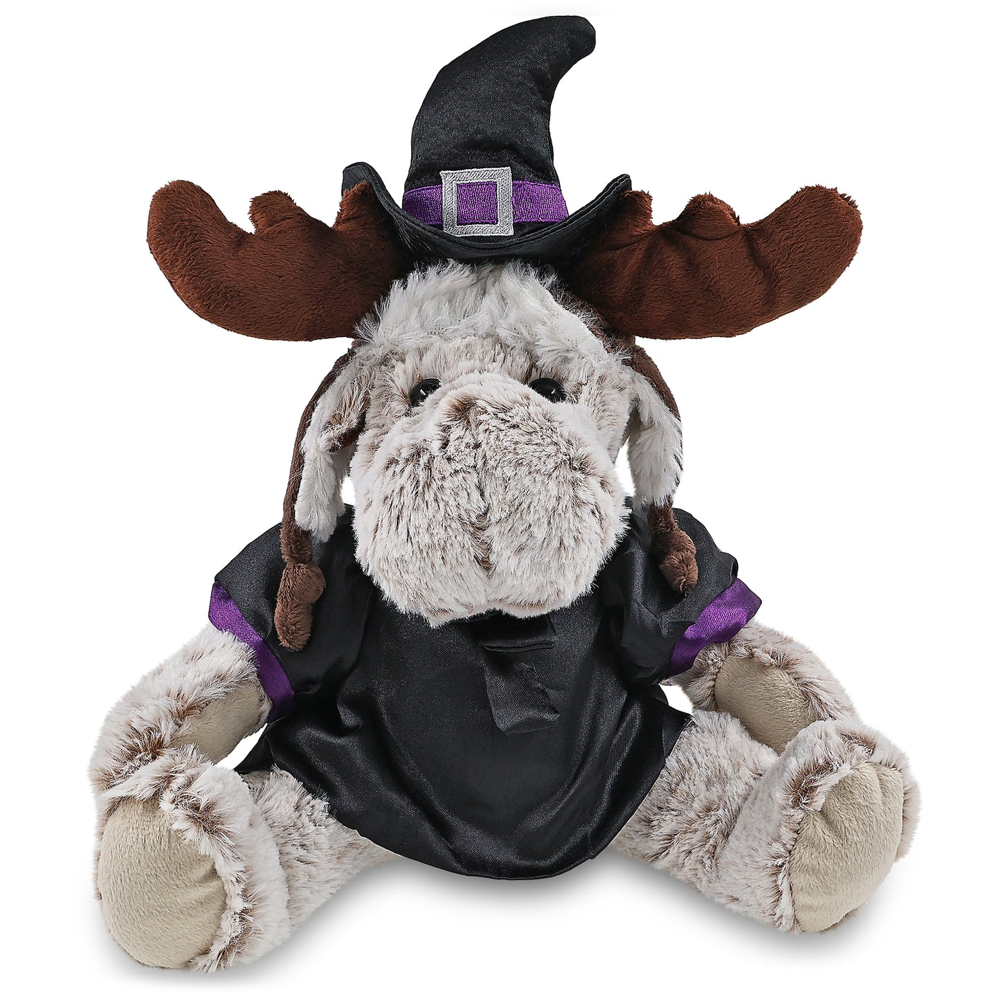 SUPER SOFT PLUSH WITH CLOTHES - MOOSE WITCH DRESS UP