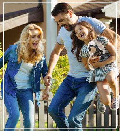 SUPER SOFT PLUSH WITH CLOTHES - BLACK BEAR WITH FOOTBALL PLUSH