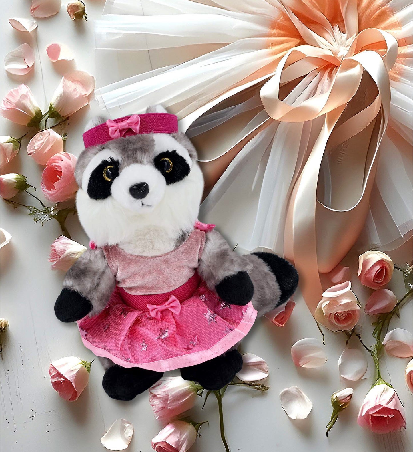 SUPER SOFT PLUSH - RACCOON Ballerina