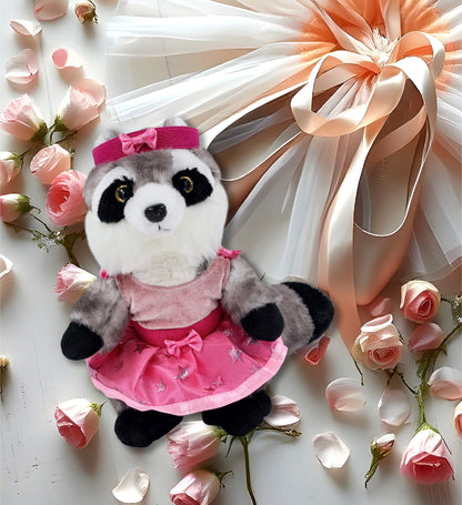 SUPER SOFT PLUSH - RACCOON Ballerina