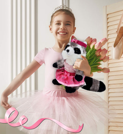 SUPER SOFT PLUSH - RACCOON Ballerina