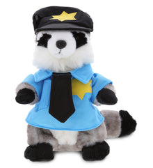 PLUSH POLICE - SUPER SOFT PLUSH - RACCOON