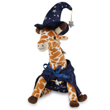 SUPER SOFT PLUSH - WILD SMALL GIRAFFE WITH WIZARD DRESS UP