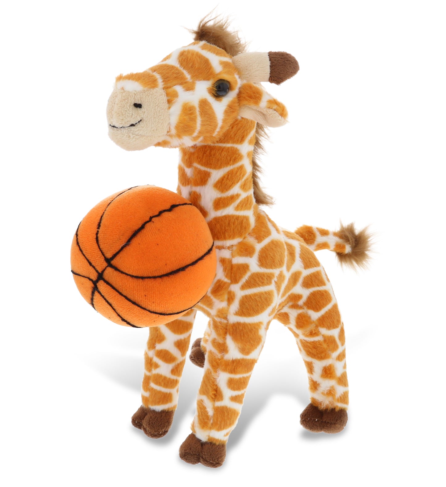 PLUSH BASKETBALL - SUPER SOFT PLUSH - WILD SMALL GIRAFFE
