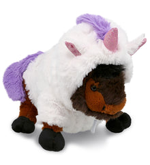 PLUSH UNICORN - SUPER SOFT PLUSH - WILD SMALL BUFFALO