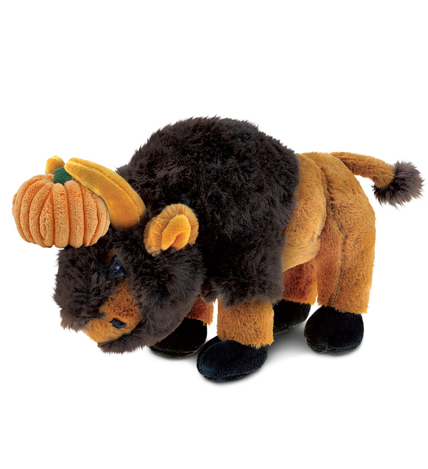 PLUSH PUMPKIN - SUPER SOFT PLUSH - WILD SMALL BUFFALO