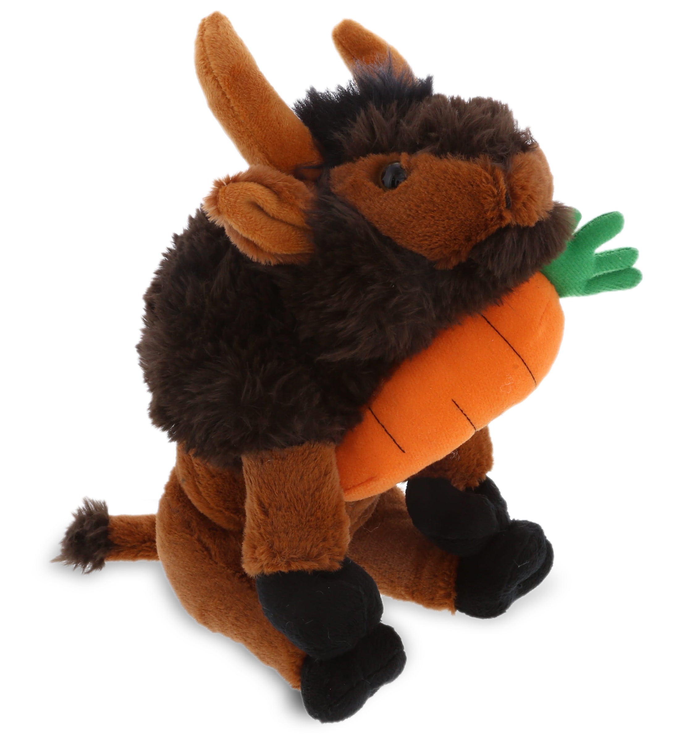 PLUSH CARROT - SUPER SOFT PLUSH - WILD SMALL BUFFALO