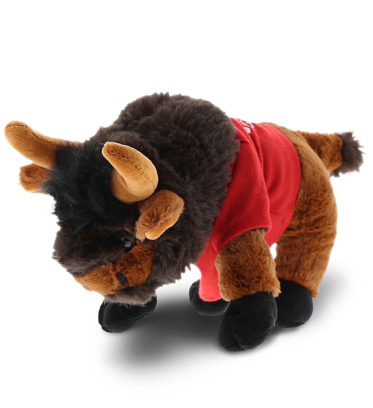 PLUSH I LOVE YOU RED SHIRT- SUPER SOFT PLUSH - WILD SMALL BUFFALO