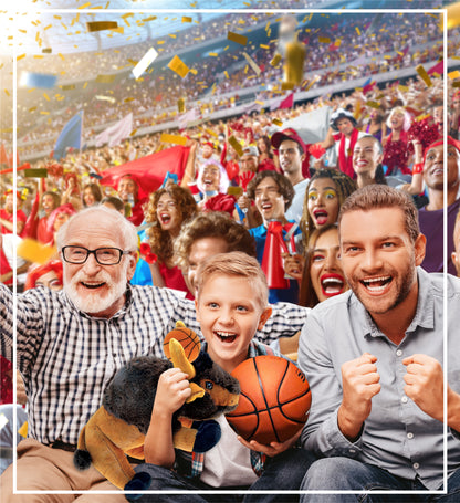 SUPER SOFT PLUSH - WILD LARGE BUFFALO XL WITH BASKETBALL PLUSH