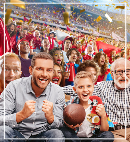 SUPER SOFT PLUSH - RED PARROT WITH FOOTBALL PLUSH