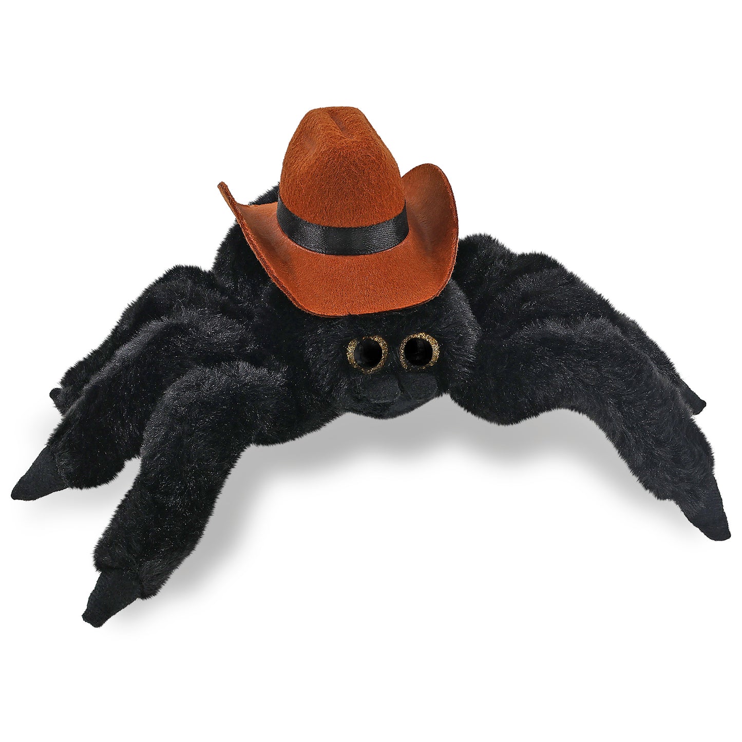 SUPER SOFT PLUSH - BLACK SPIDER COWBOY DRESS UP