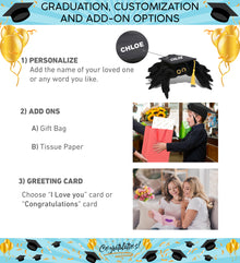 DolliBu Black Spider Graduation Plush with Graduation Cap with Tassel - 8 inch