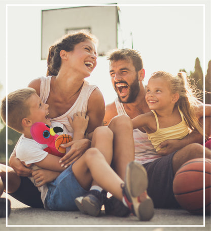 BIG EYE PLUSH - FLAMINGO WITH BASKETBALL PLUSH