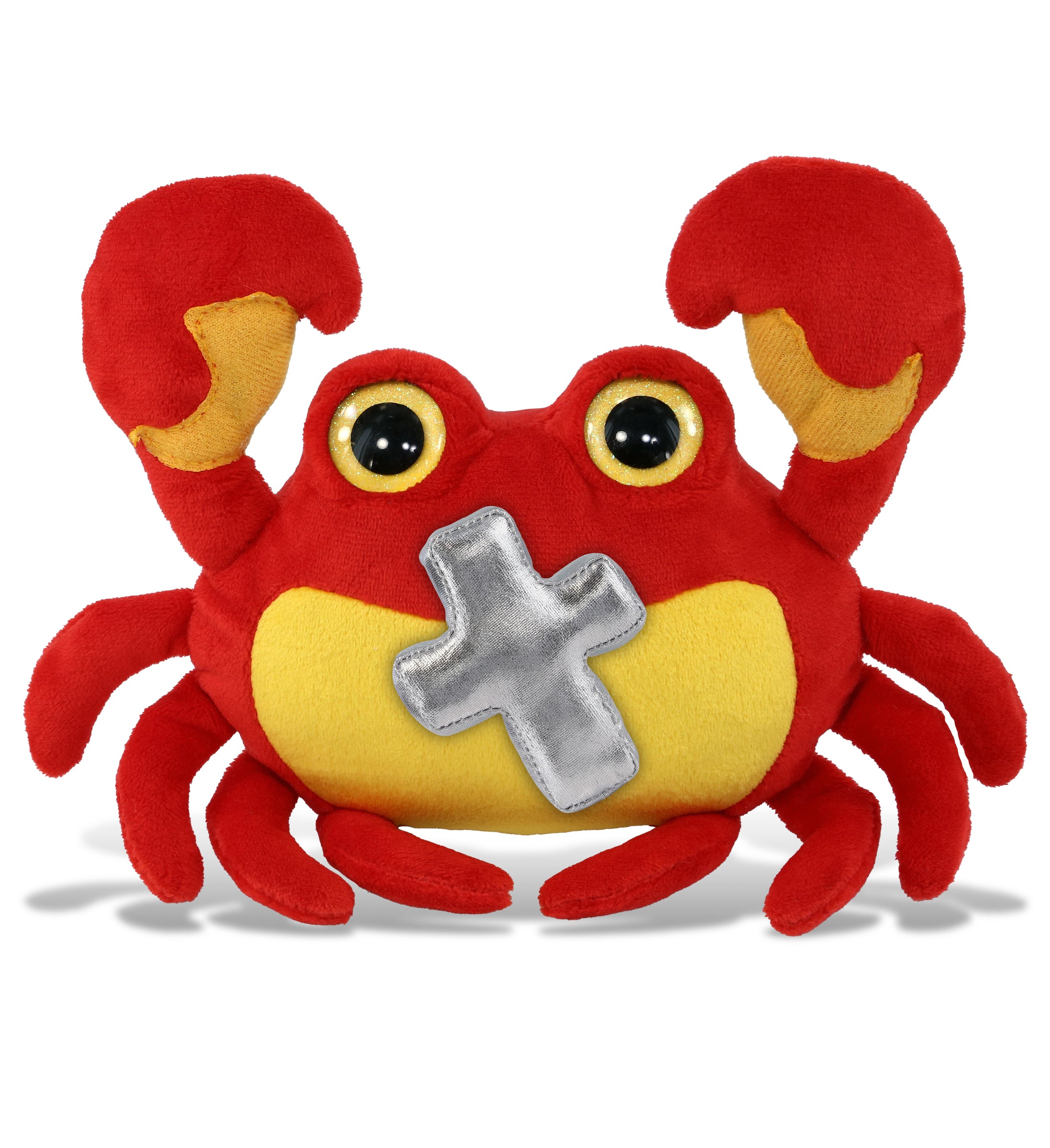 PLUSH CROSS - BIG EYE PLUSH - CRAB