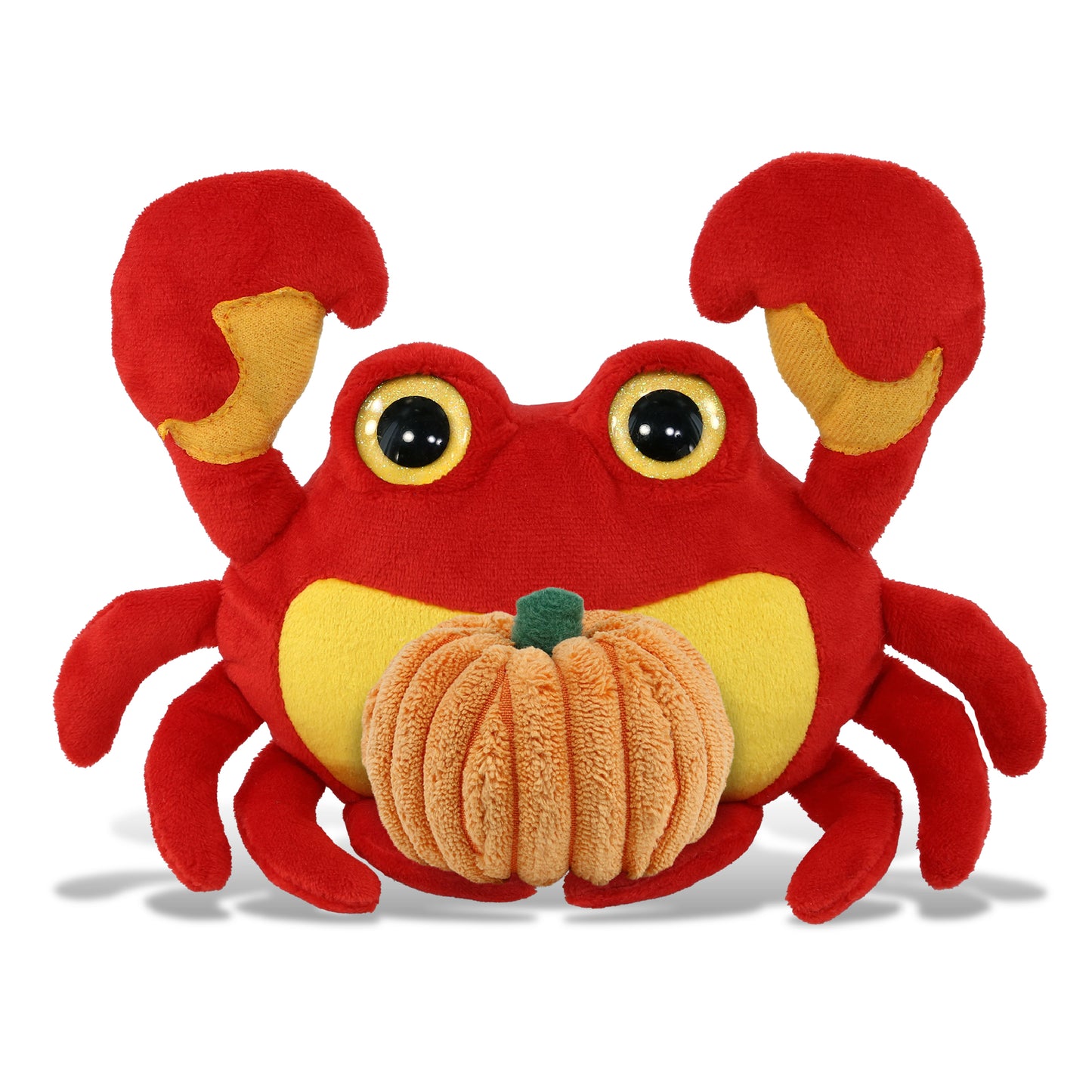 BIG EYE PLUSH - CRAB WITH PUMPKIN PLUSH