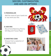 BIG EYE PLUSH - CARB WITH SOCCER PLUSH