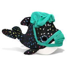 BIG EYE PLUSH - ORCA WHALE WITH DOCTOR DRESS UP