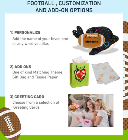 BIG EYE PLUSH - ORCA WHALE WITH FOOTBALL PLUSH