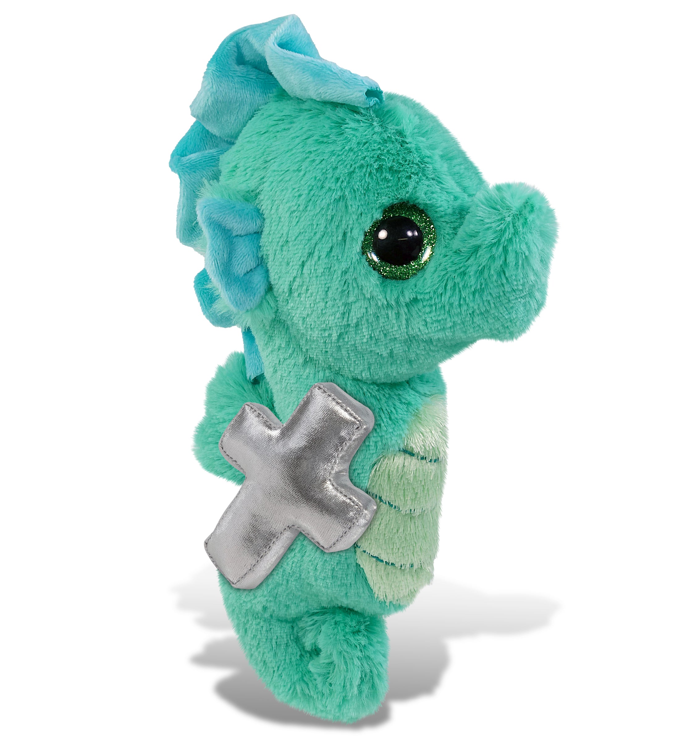 PLUSH CROSS - BIG EYE PLUSH - SEAHORSE