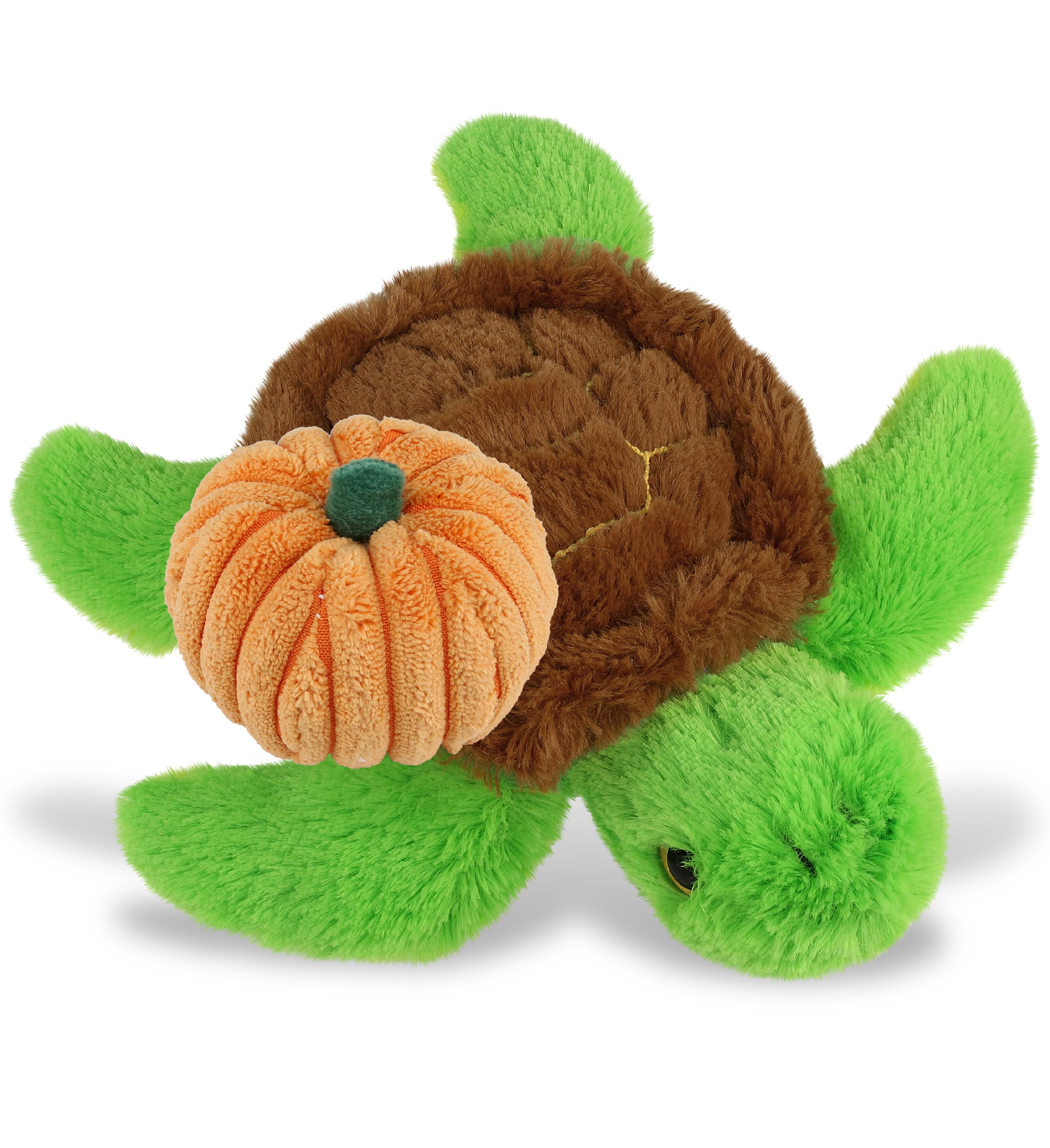 BIG EYE PLUSH - SEA TURTLE WITH PUMPKIN PLUSH