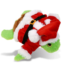 BIG EYE PLUSH - SEA TURTLE WITH SANTA DRESS UP
