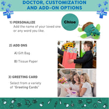 BIG EYE PLUSH - SEA TURTLE WITH DOCTOR DRESS UP