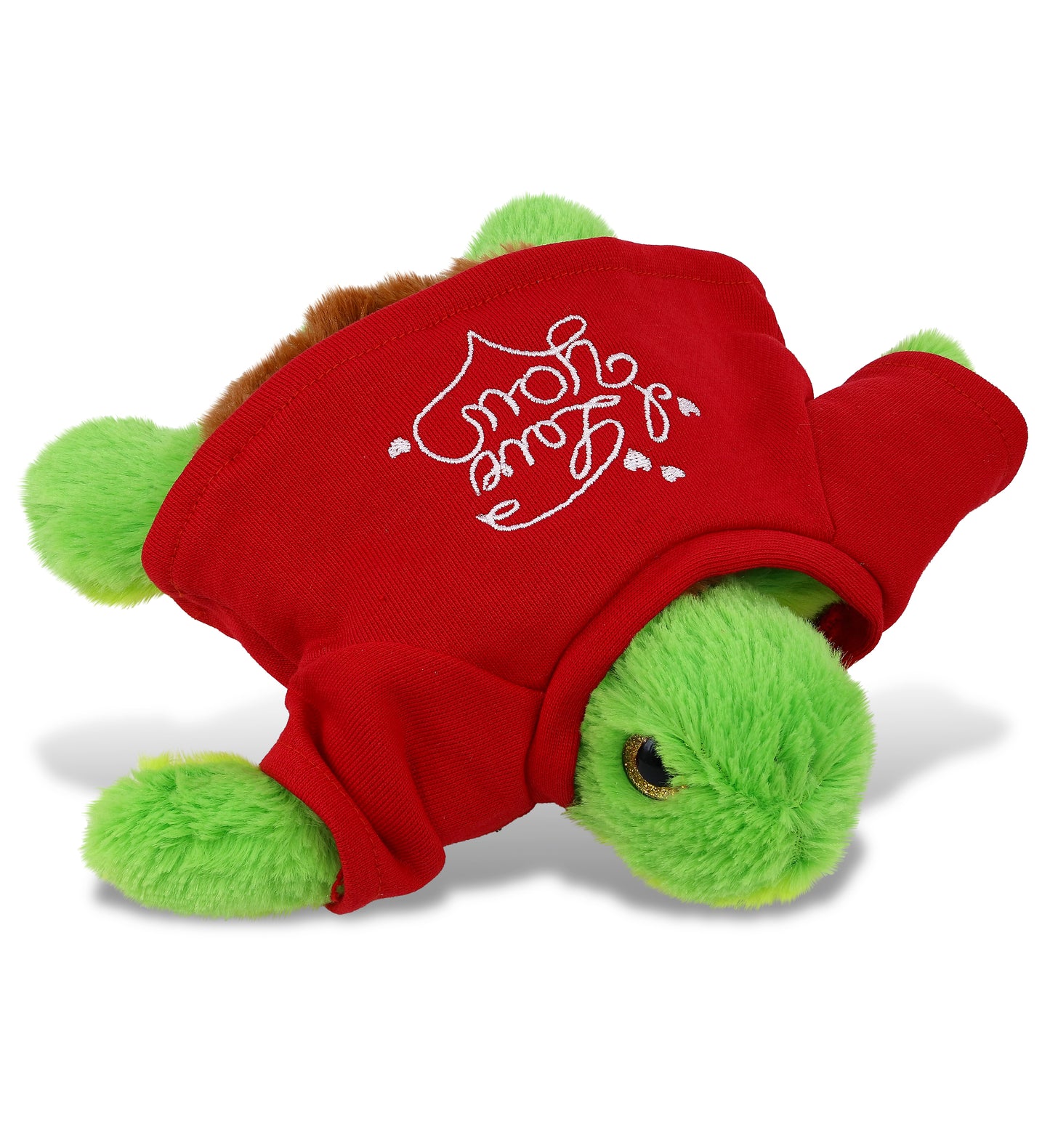 PLUSH I LOVE YOU RED SHIRT- BIG EYE PLUSH - SEA TURTLE