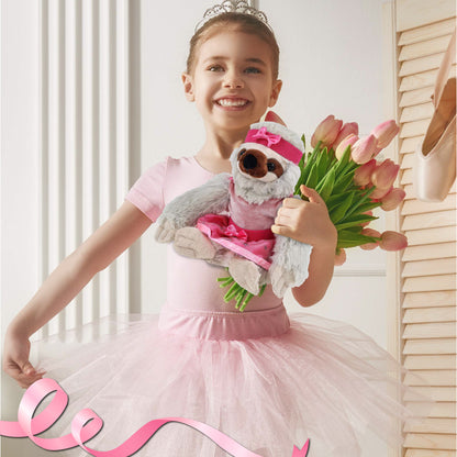 SUPER SOFT PLUSH - SLOTH BALLERINA