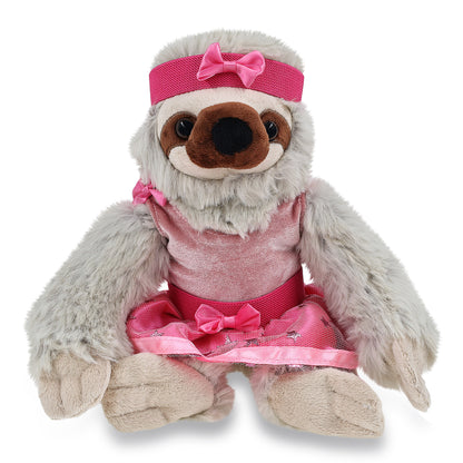 SUPER SOFT PLUSH - SLOTH BALLERINA
