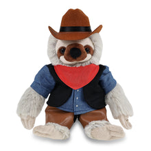SUPER SOFT PLUSH - SLOTH COWBOY DRESS UP