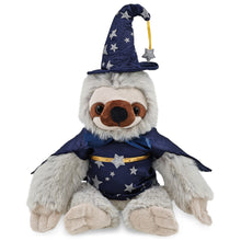 SUPER SOFT PLUSH - SLOTH WITH WIZARD DRESS UP