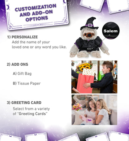 SUPER SOFT PLUSH - SLOTH WITCH